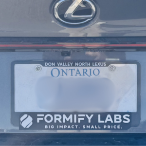 Custom License Plate Frames