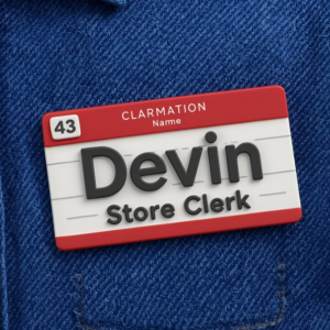 3D Custom Nametags